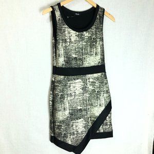 Black and Metallic Dress M